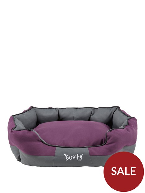 bunty-anchor-pet-bed-purple-extra-large