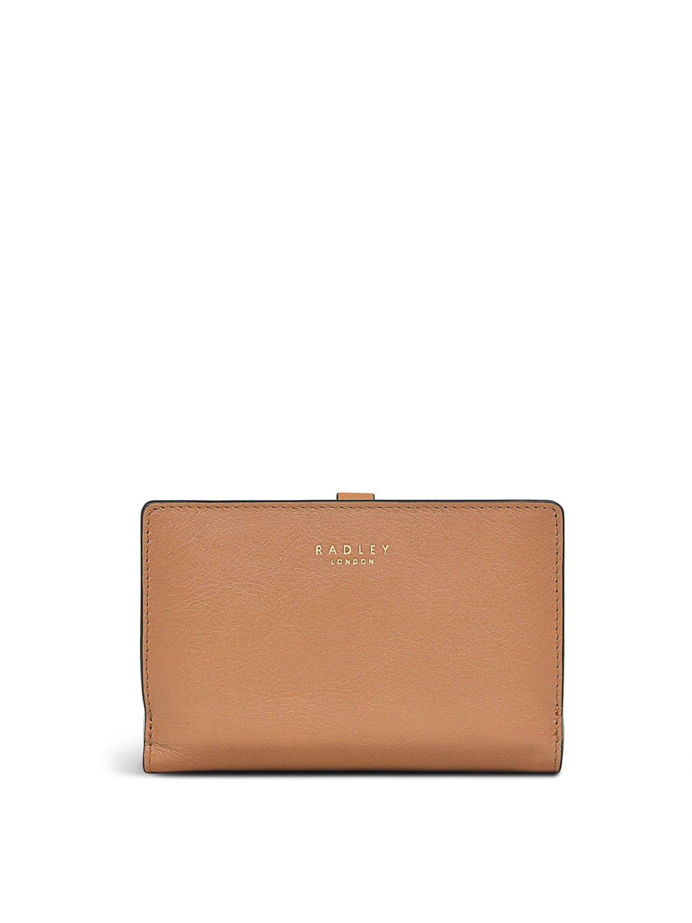 Radley Newick Road Leather Medium Bifold Purse - Dark Butter ...