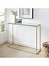  image of lisburn-designs-sandy-console-table-gold