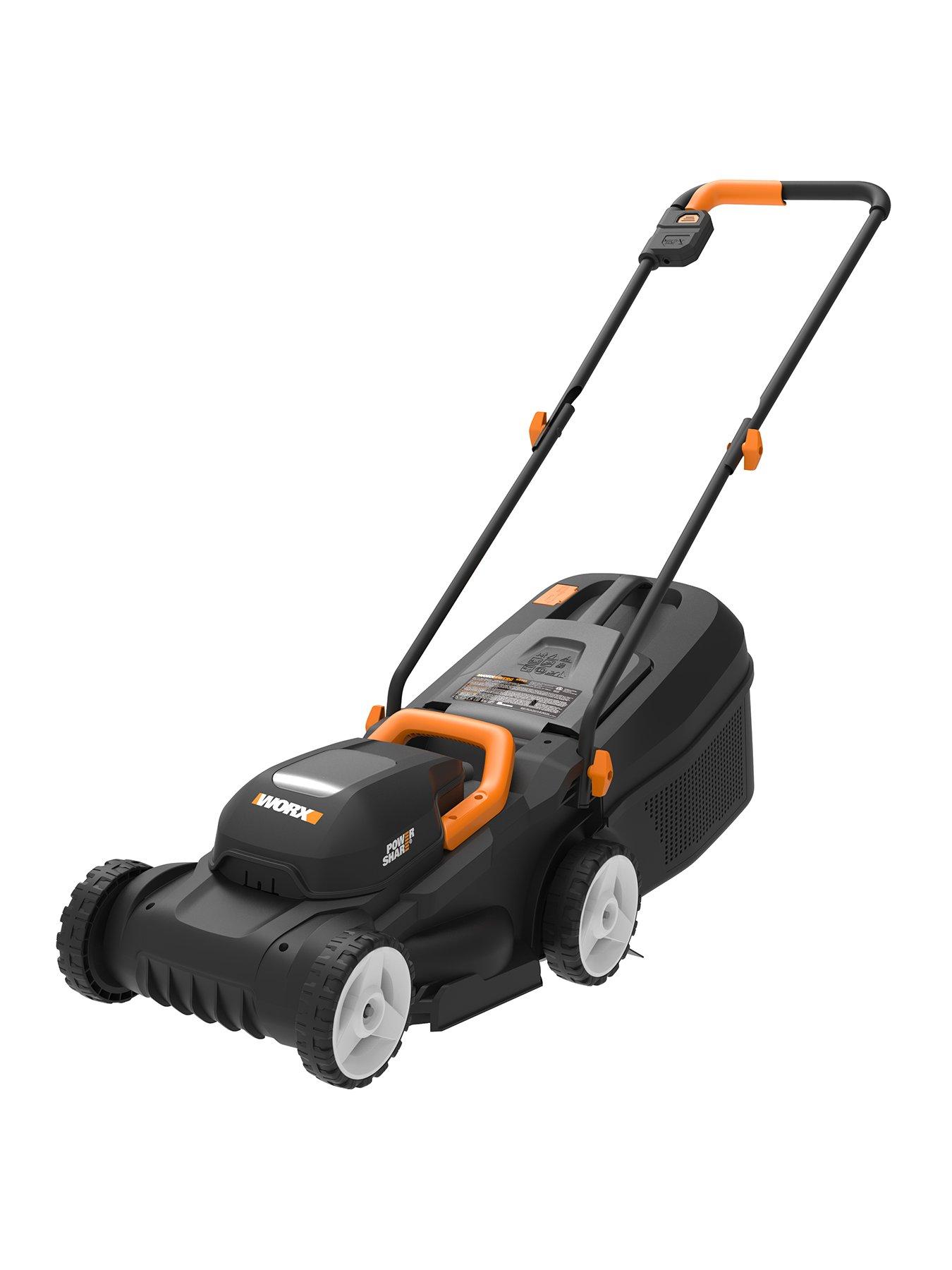 Worx WG730E 20V 30cm Brushless Cordless Lawnmower littlewoods