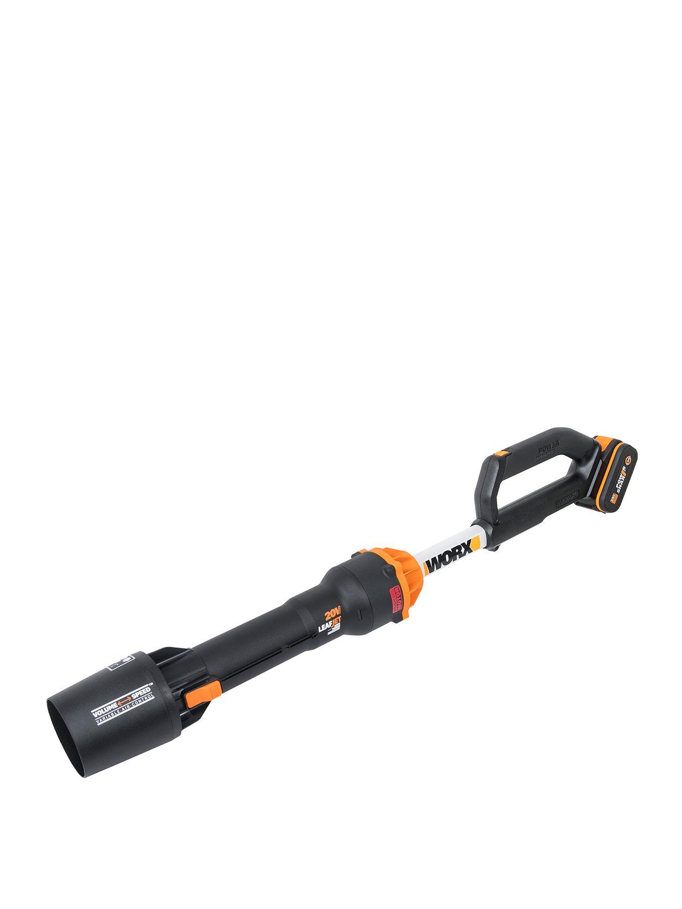 worx-20v-cordless-leafjet-garden-blower-with-x1-40ah-battery-amp-charger