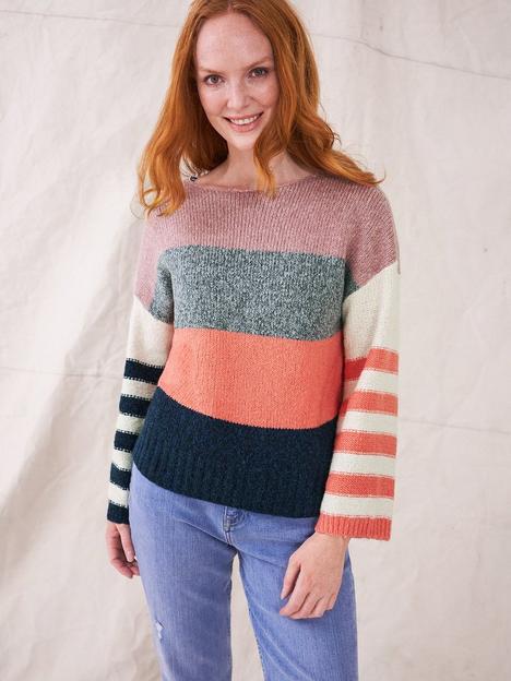 white-stuff-hester-stripe-knitted-jumper-coral