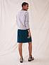  image of white-stuff-josie-organic-cord-skirt--dark-teal