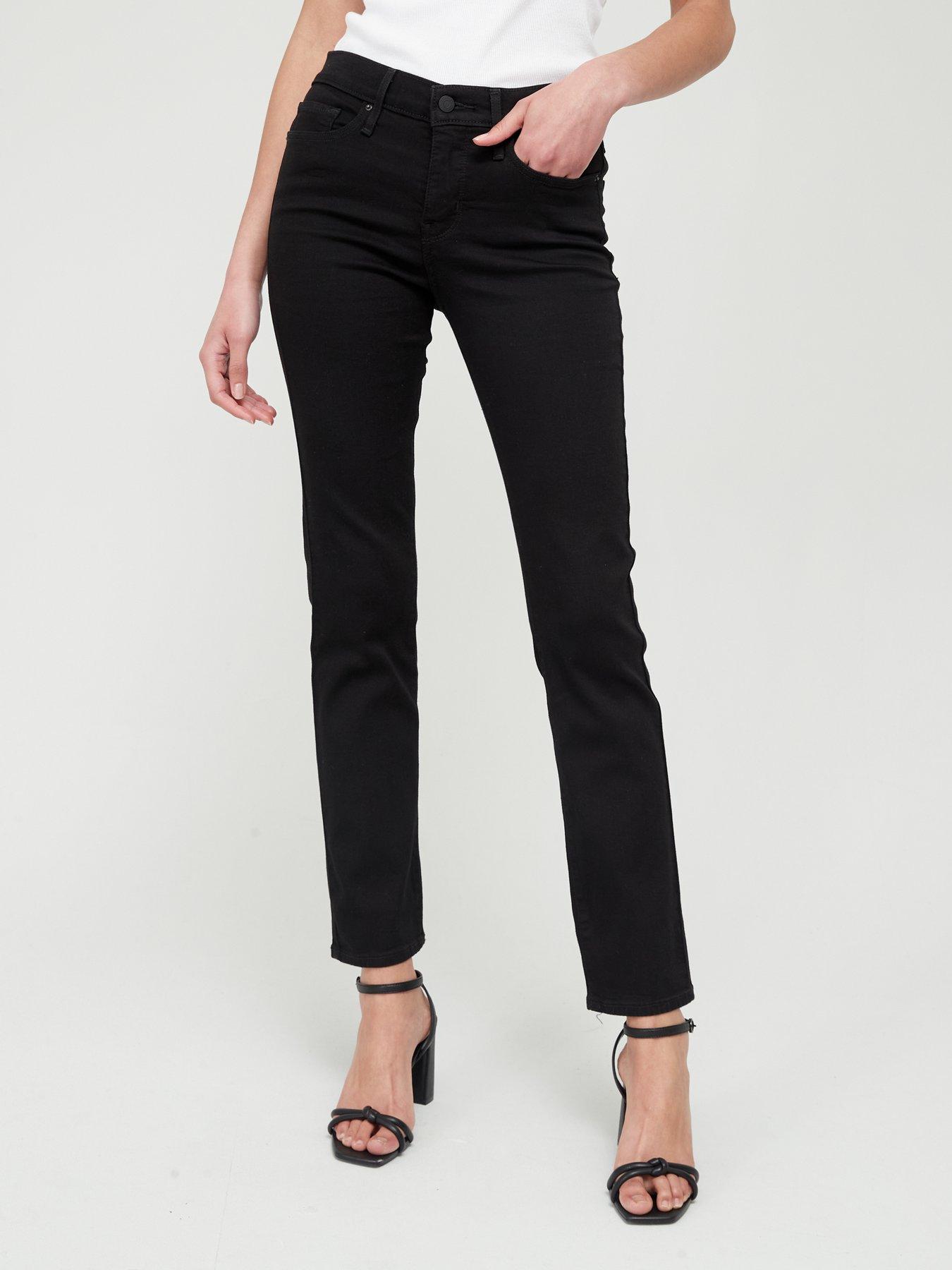 levi straight leg ladies jeans