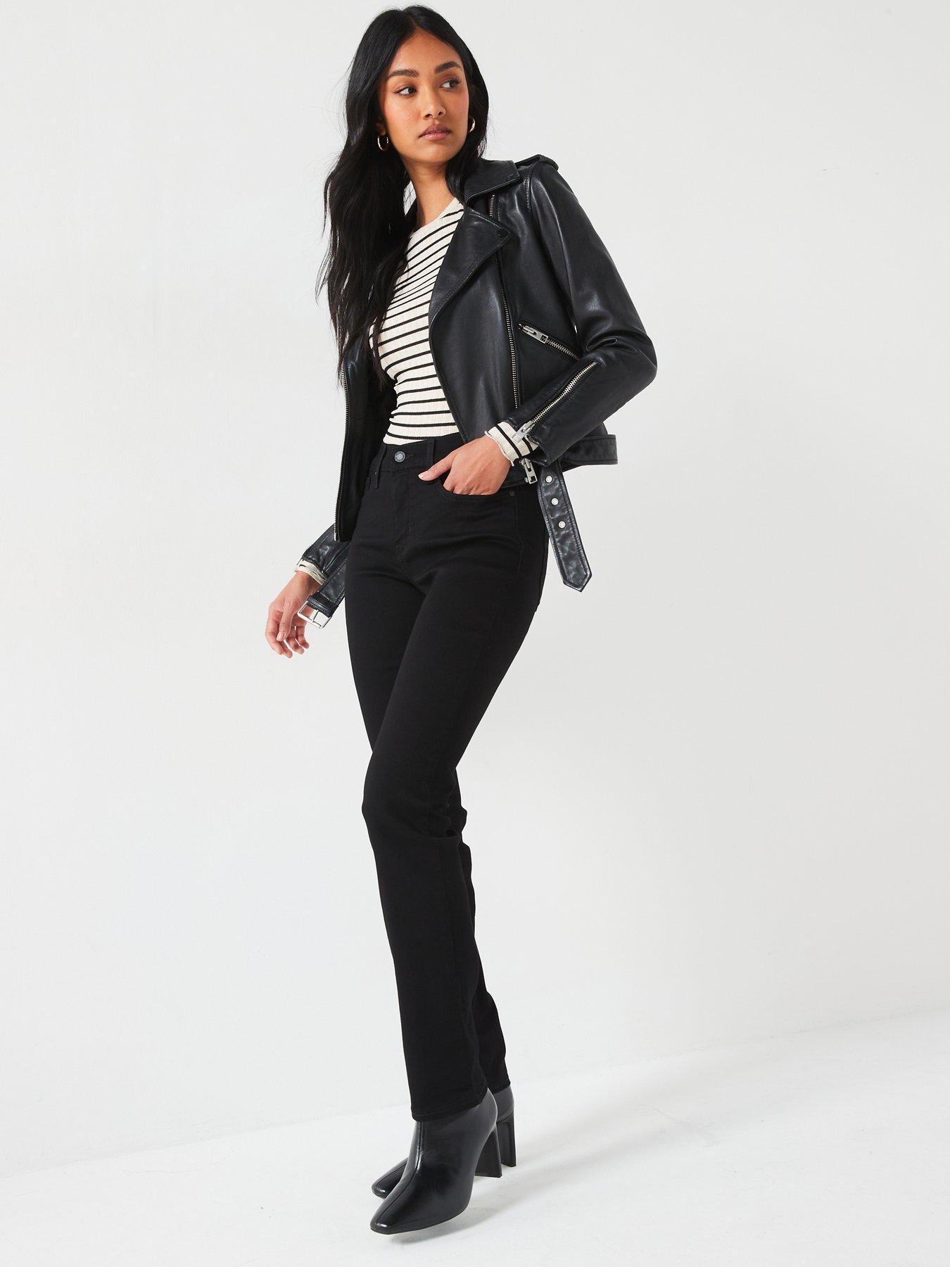 Image 4 of 6 of Levi's 312 Shaping Slim Jeans - Soft Black