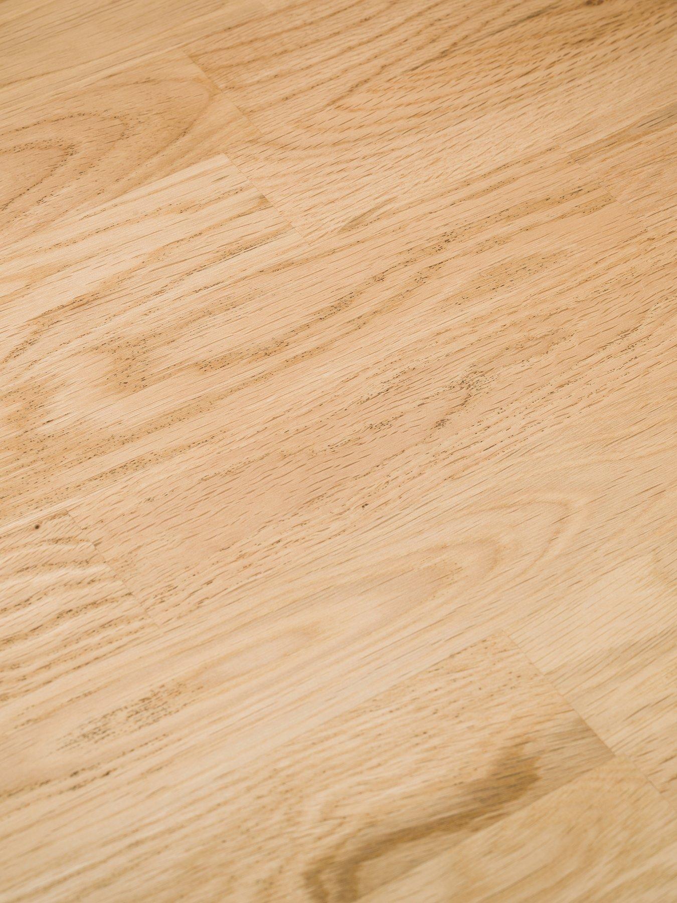 Image 4 of 4 of Julian Bowen Coxmoor 75 cm Solid Oak Square Dining Table -&nbsp;Oak