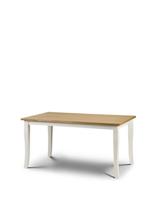 front image of julian-bowen-davenport-150-cm-dining-table