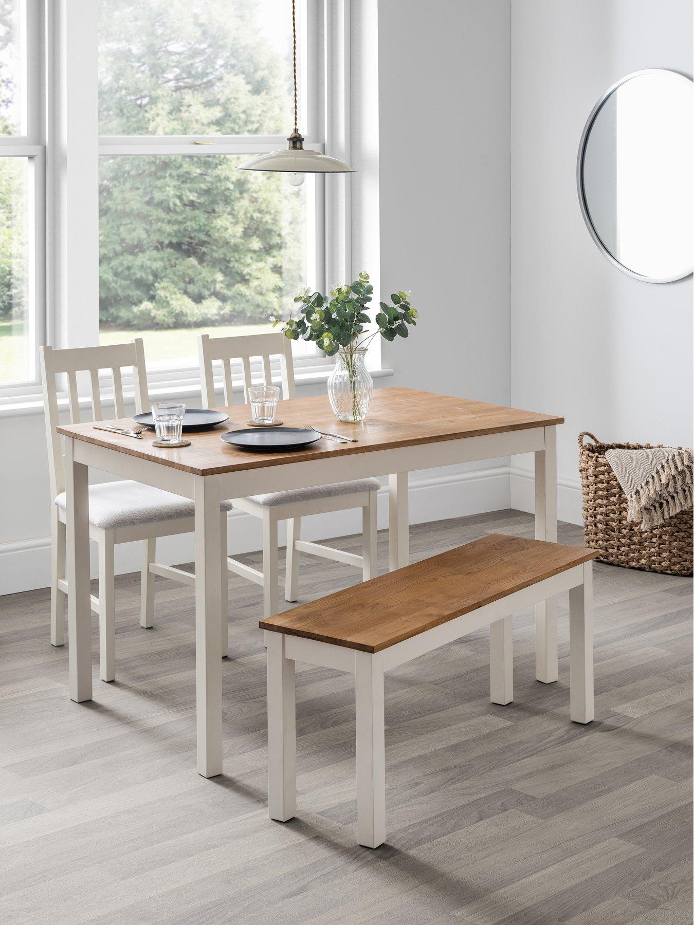 Julian Bowen Coxmoor 118 cm Solid Oak Dining Table