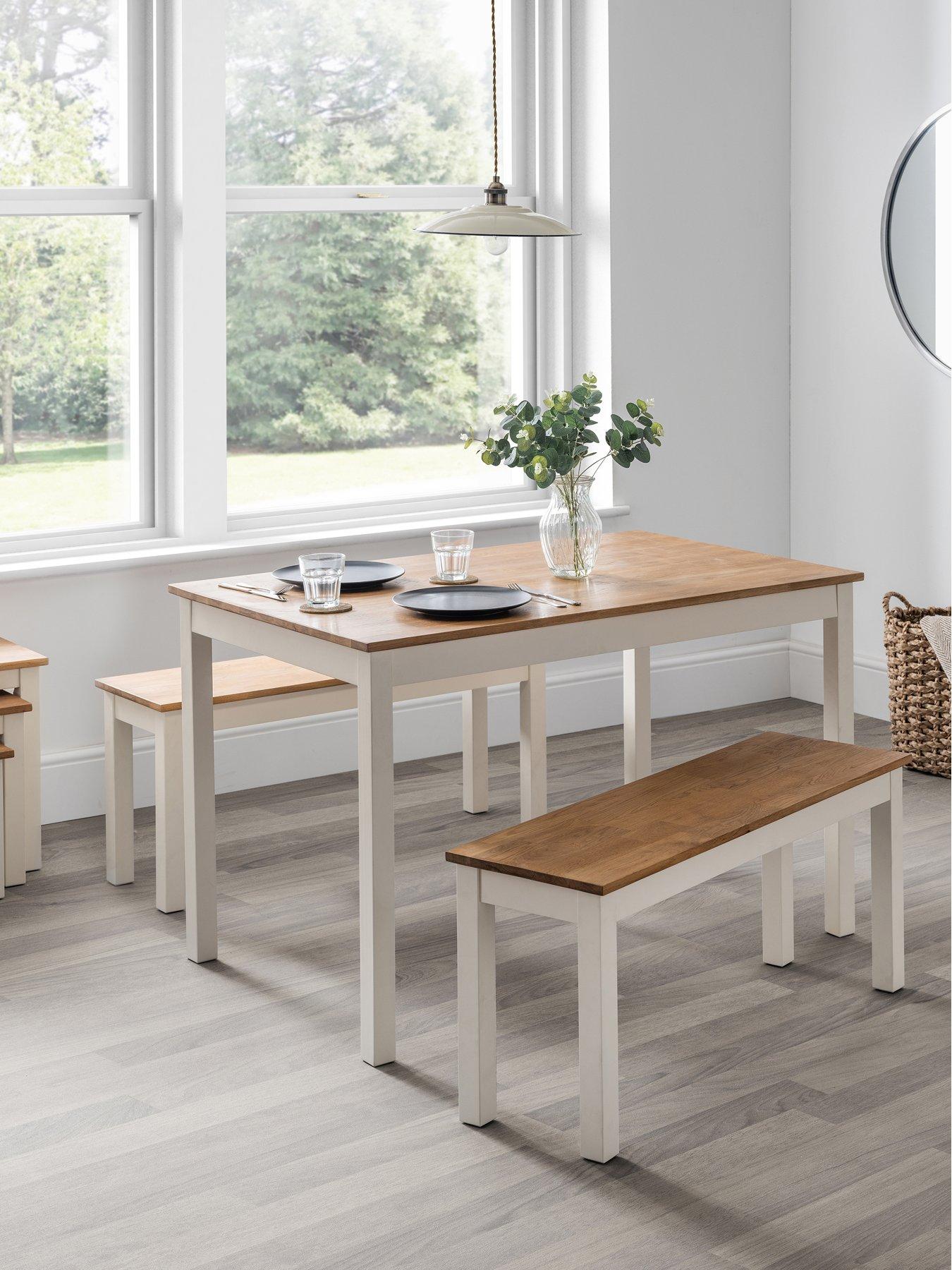 Julian Bowen Coxmoor Solid Oak Bench