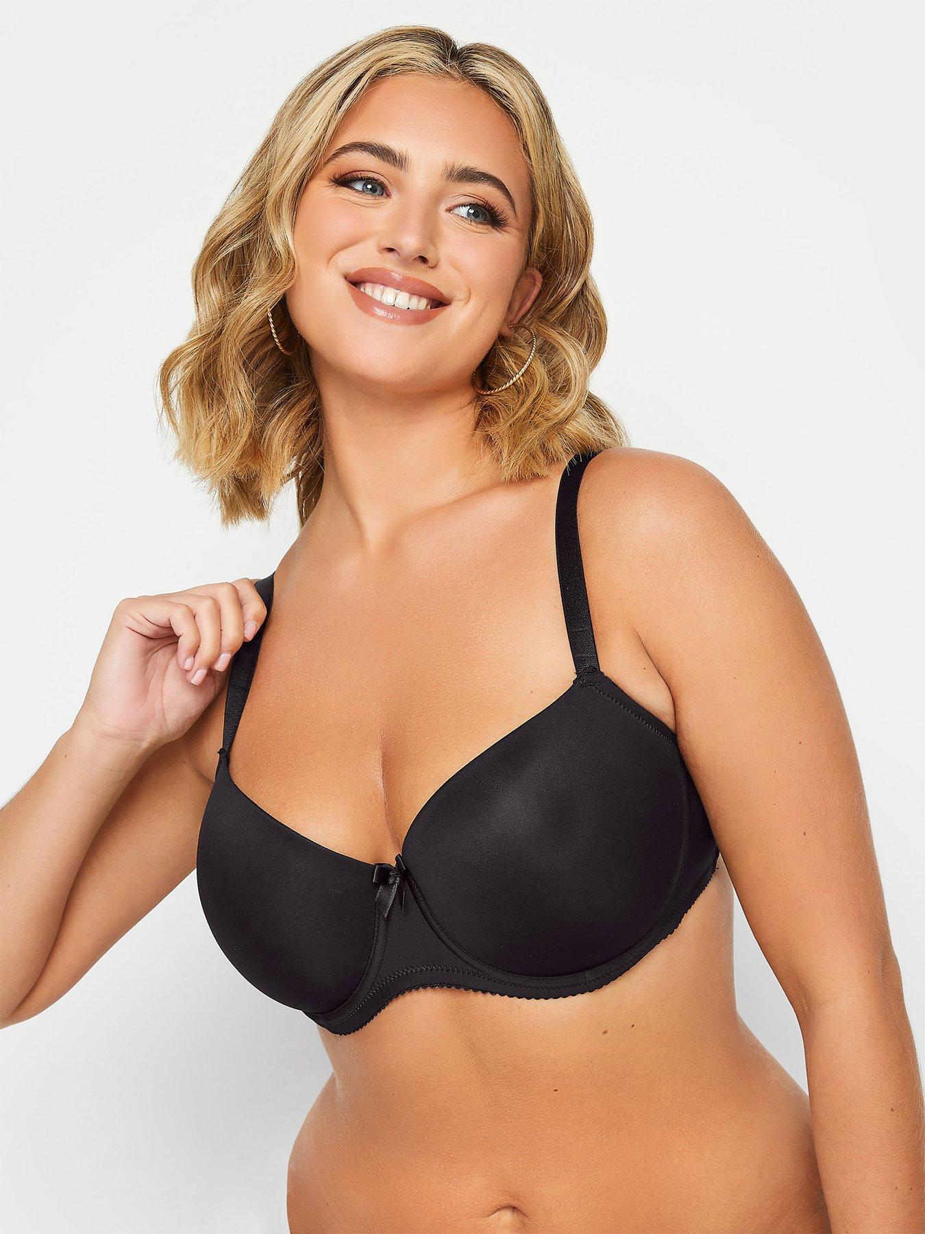 Yours Tshirt Bra - Black