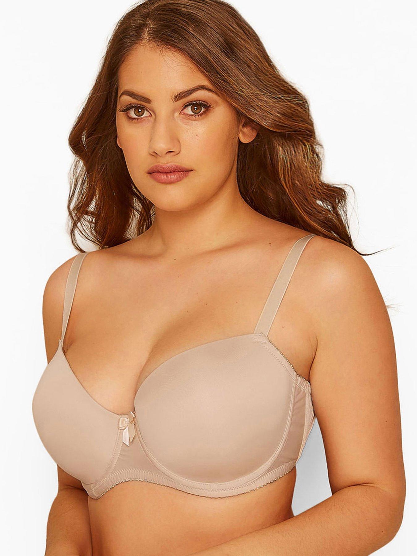 Yours Seamless Unpadded Bra - Nude