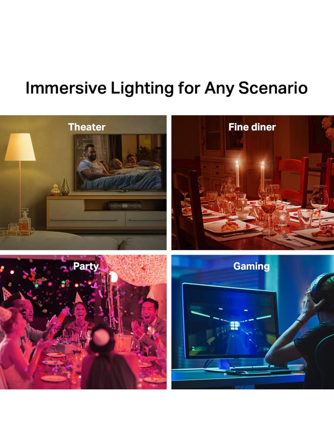  image of tp-link-tapo-l530b-2-pack-smart-b22-multicolour-amp-dimmable-led-bulb-806-lumens-schedule-amp-timer