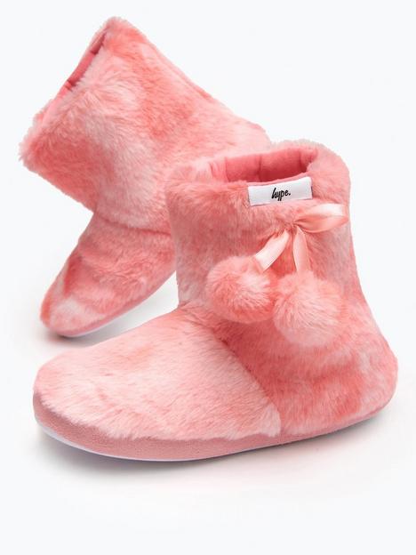 hype-girls-ombre-slipper-boots-pink