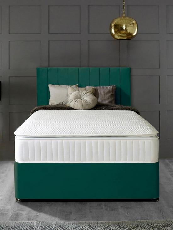 stillFront image of shire-beds-liberty-velvet-paddednbspsuperking-headboard