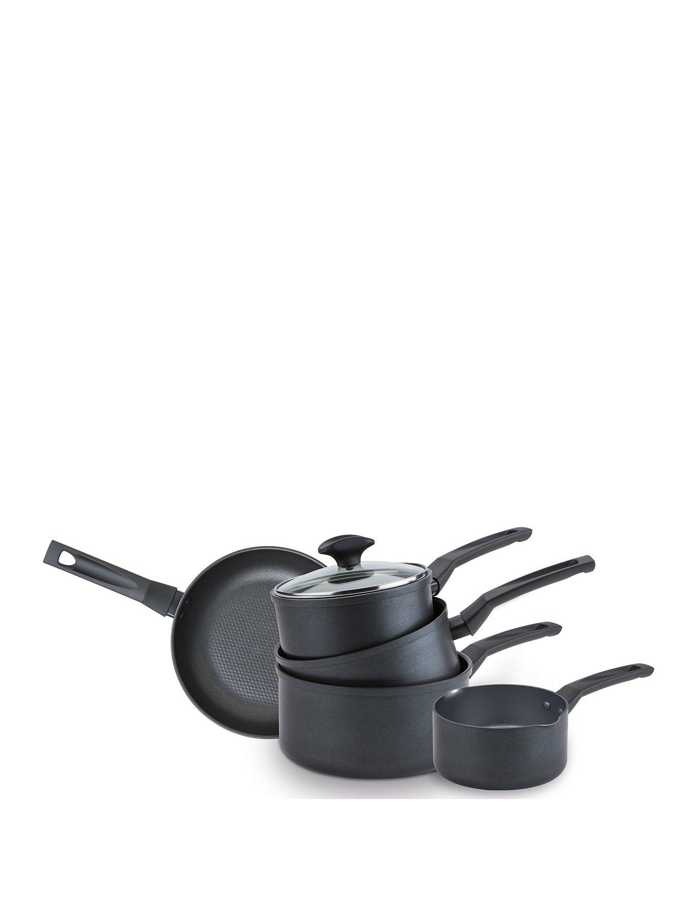 Prestige Non-stick Induction 5 Piece Saucepan And Frying Pan Set