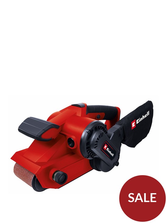 front image of einhell-corded-belt-sander-tc-bs-8038-800w