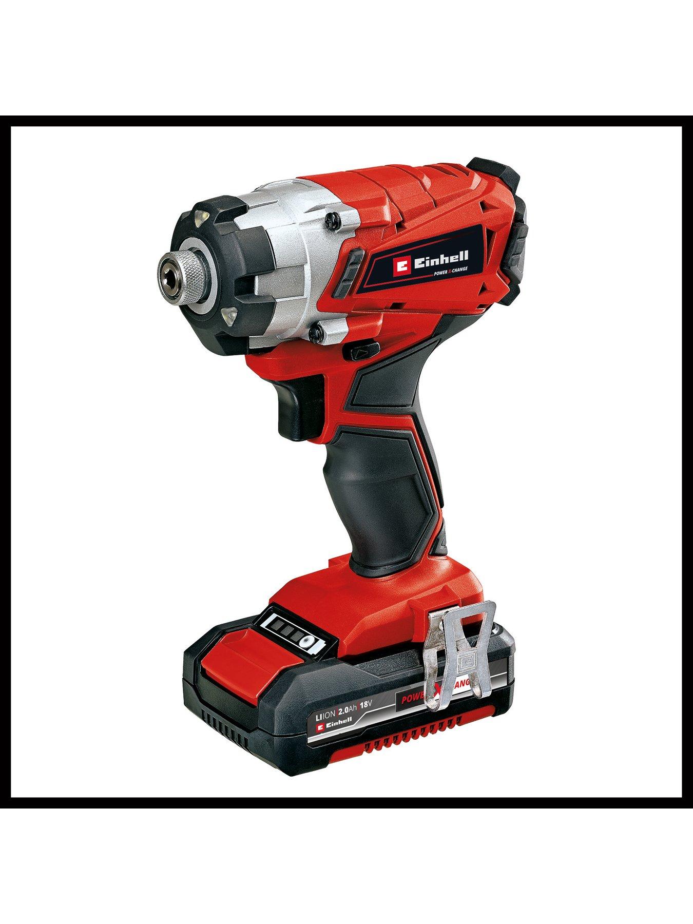 Einhell PXC Cordless Combi Drill Impact Driver 18V includes