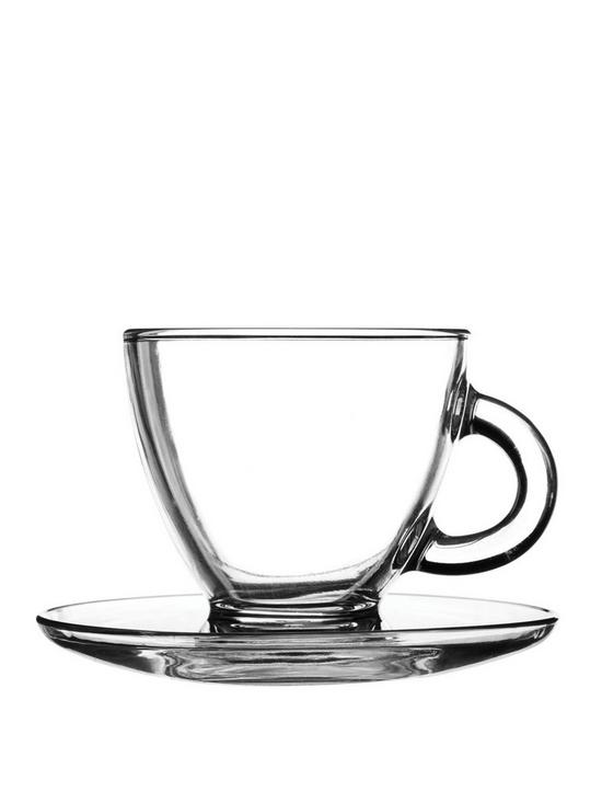 front image of ravenhead-entertain-set-of-4-cappuccino-cups-with-saucers