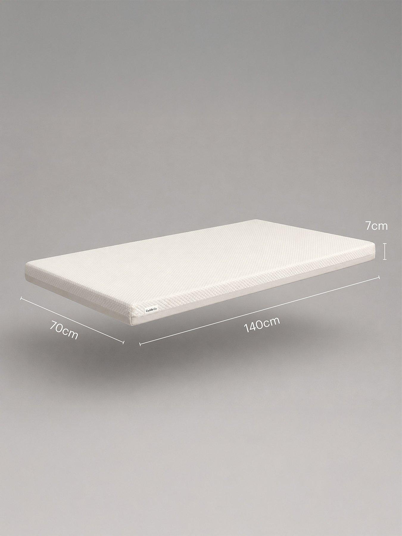 Image 3 of 4 of CuddleCo Lullaby Hypo Allergenic Bamboo Foam Cot Bed Mattress