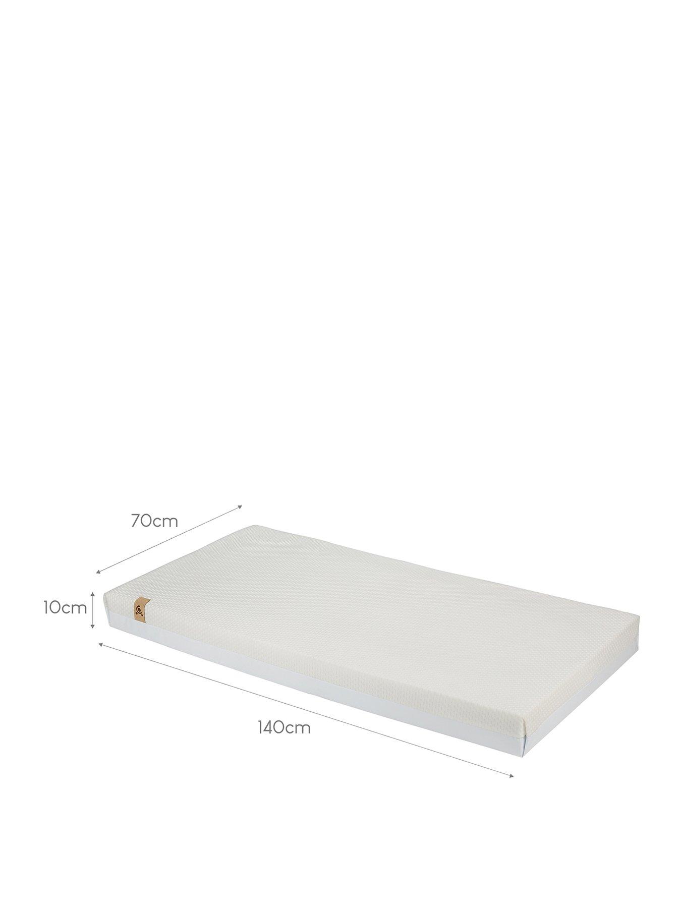 image of cuddleco-signature-hypo-allergenic-bamboo-pocket-sprung-cot-bed-mattress