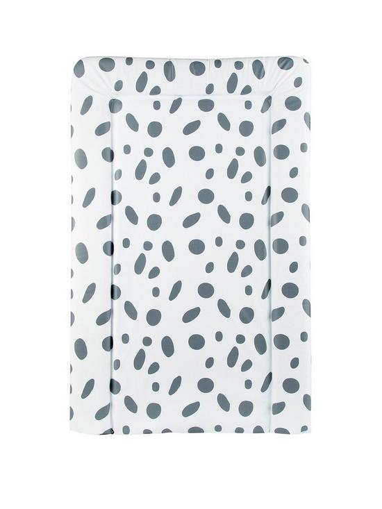 front image of cuddleco-pvc-changing-mat-dalmation