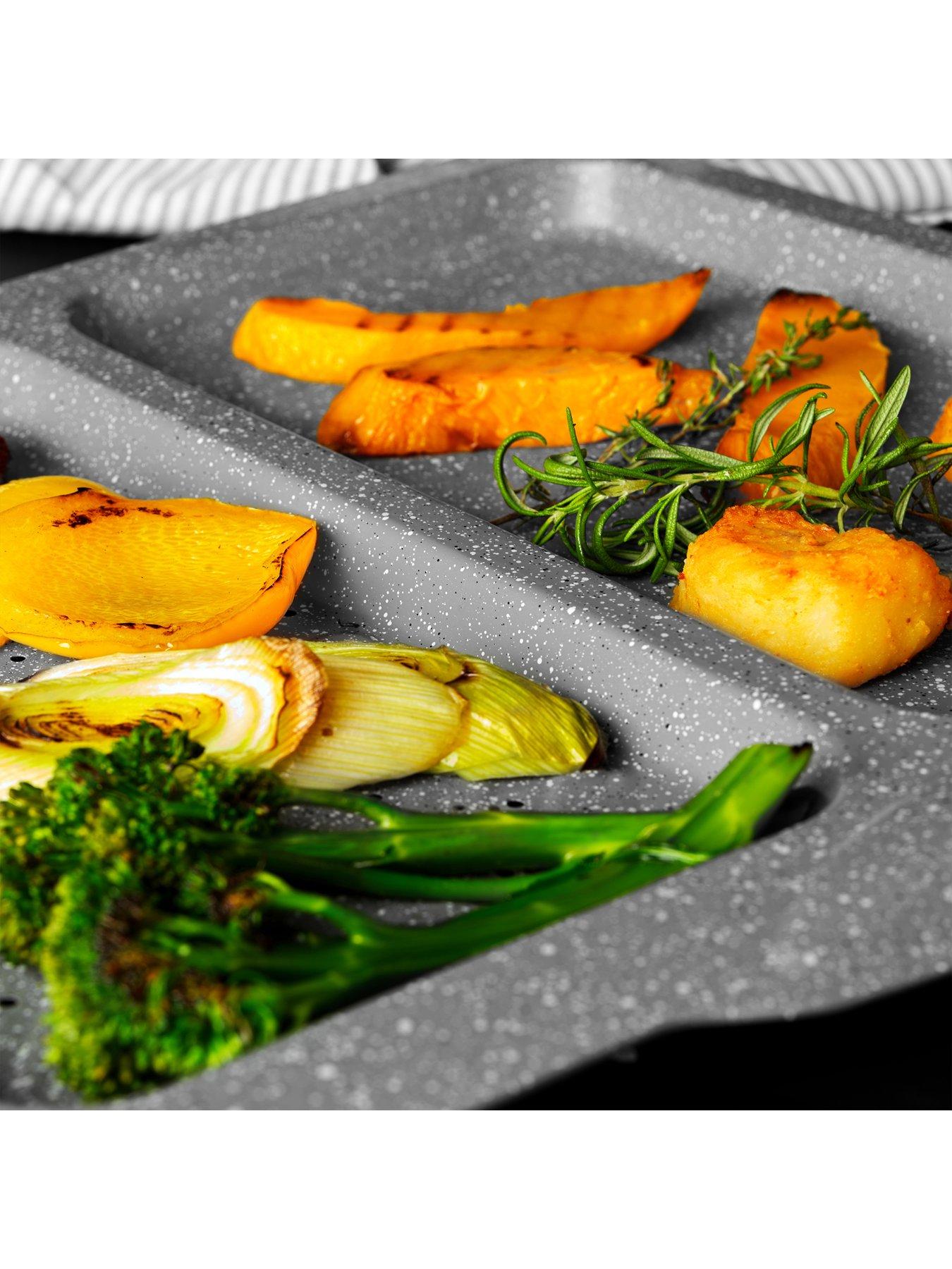 Image 3 of 5 of Salter Marble Split Dual Function Baking Tray
