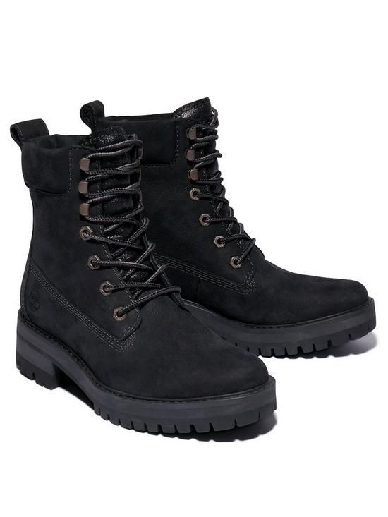 front image of timberland-courmayeur-valley-ankle-boot-black