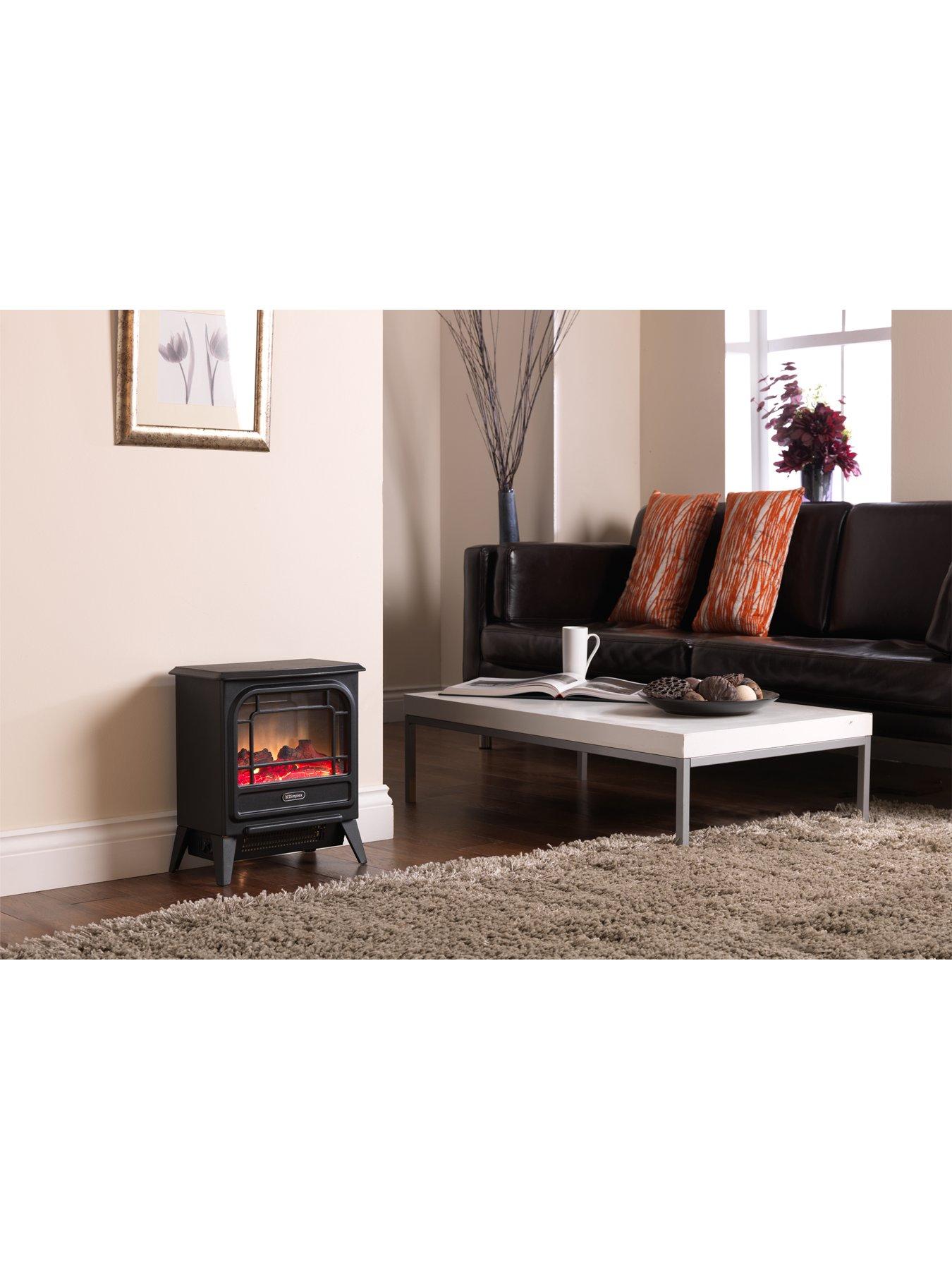 Image 4 of 5 of Dimplex MCFSTV12E Micro Stove Fire