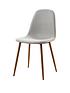  image of teamson-home-minimalista-set-of-2-dining-chairs-grey