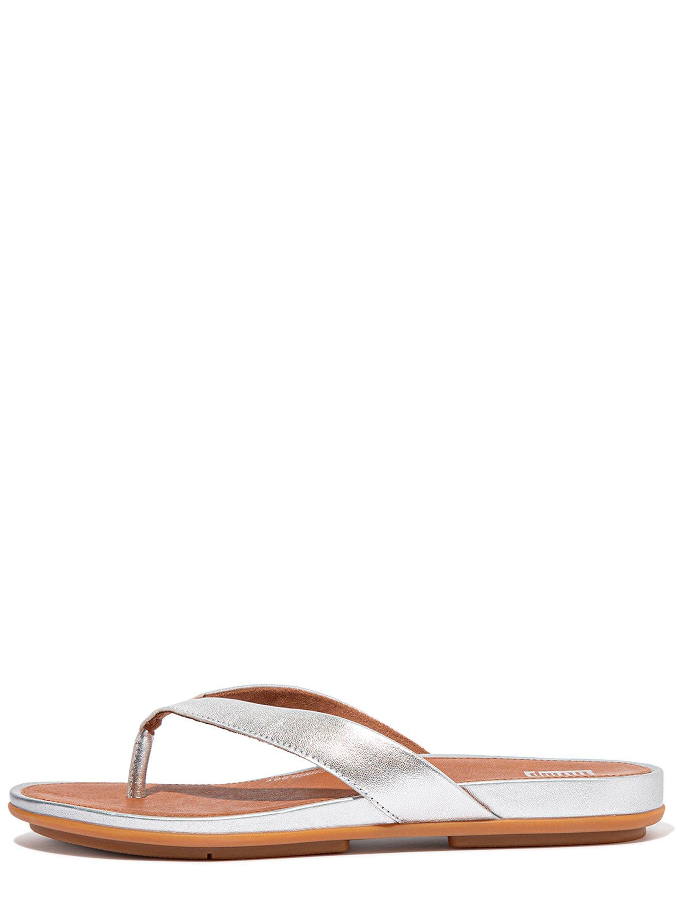 FitFlop Gracie Leather Flip-Flops | Dillard's