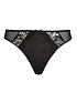  image of figleaves-pulse-lace-thong-blacknbsp