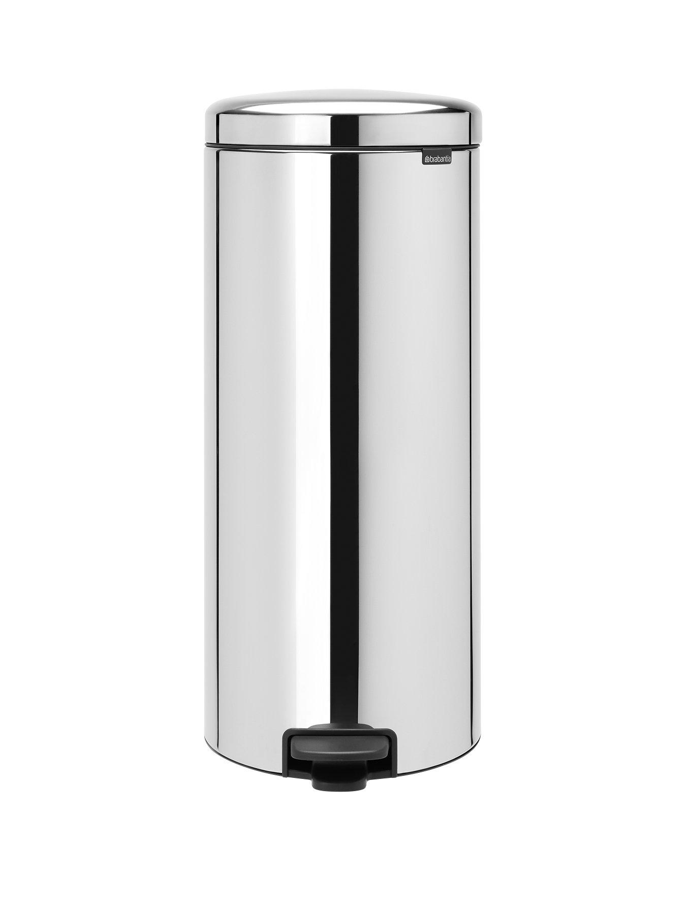 undefined newicon 30-Litre Stainless Steel Bin
