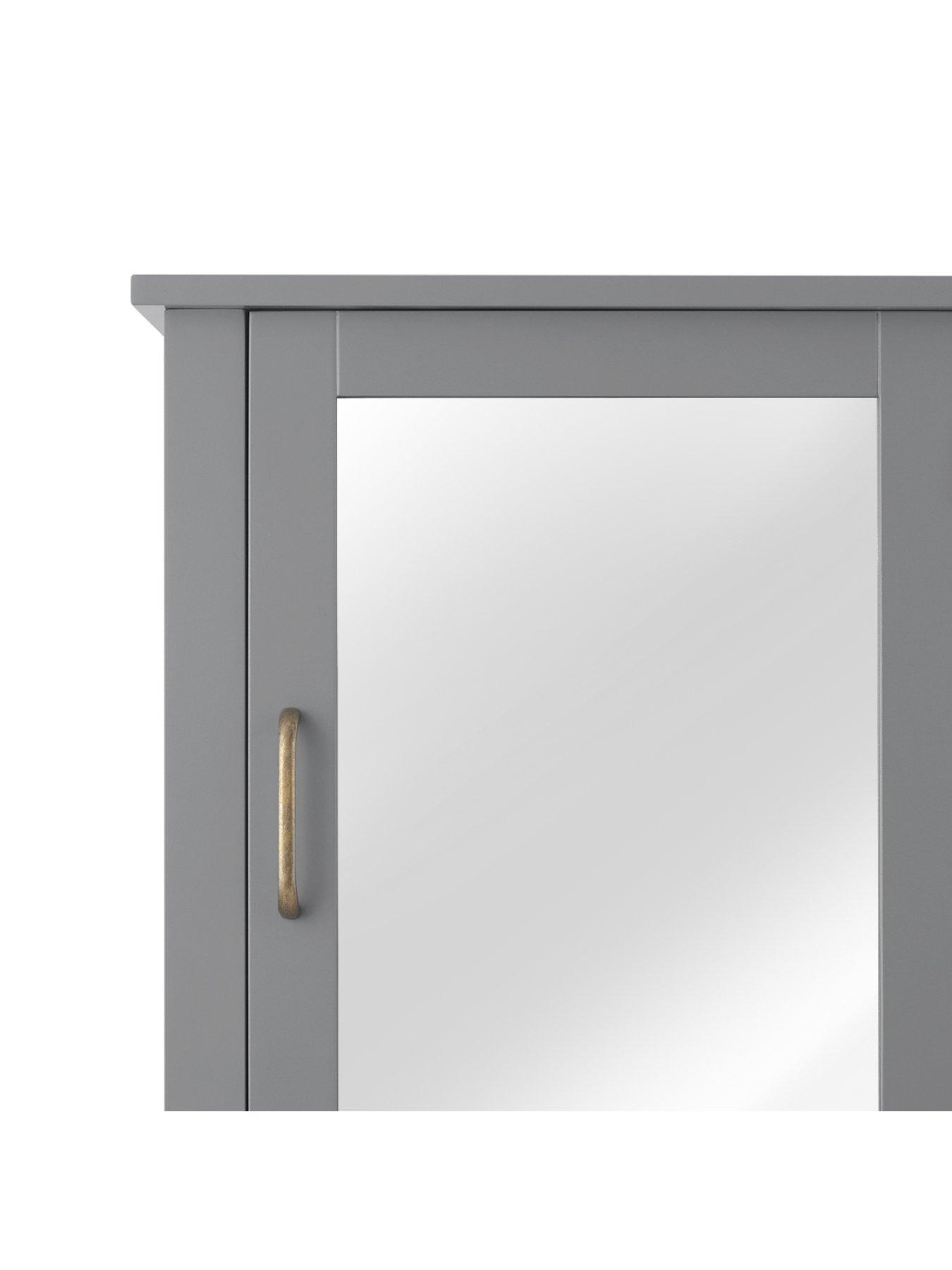  image of teamson-home-mercer-mirrored-medicine-cabinet
