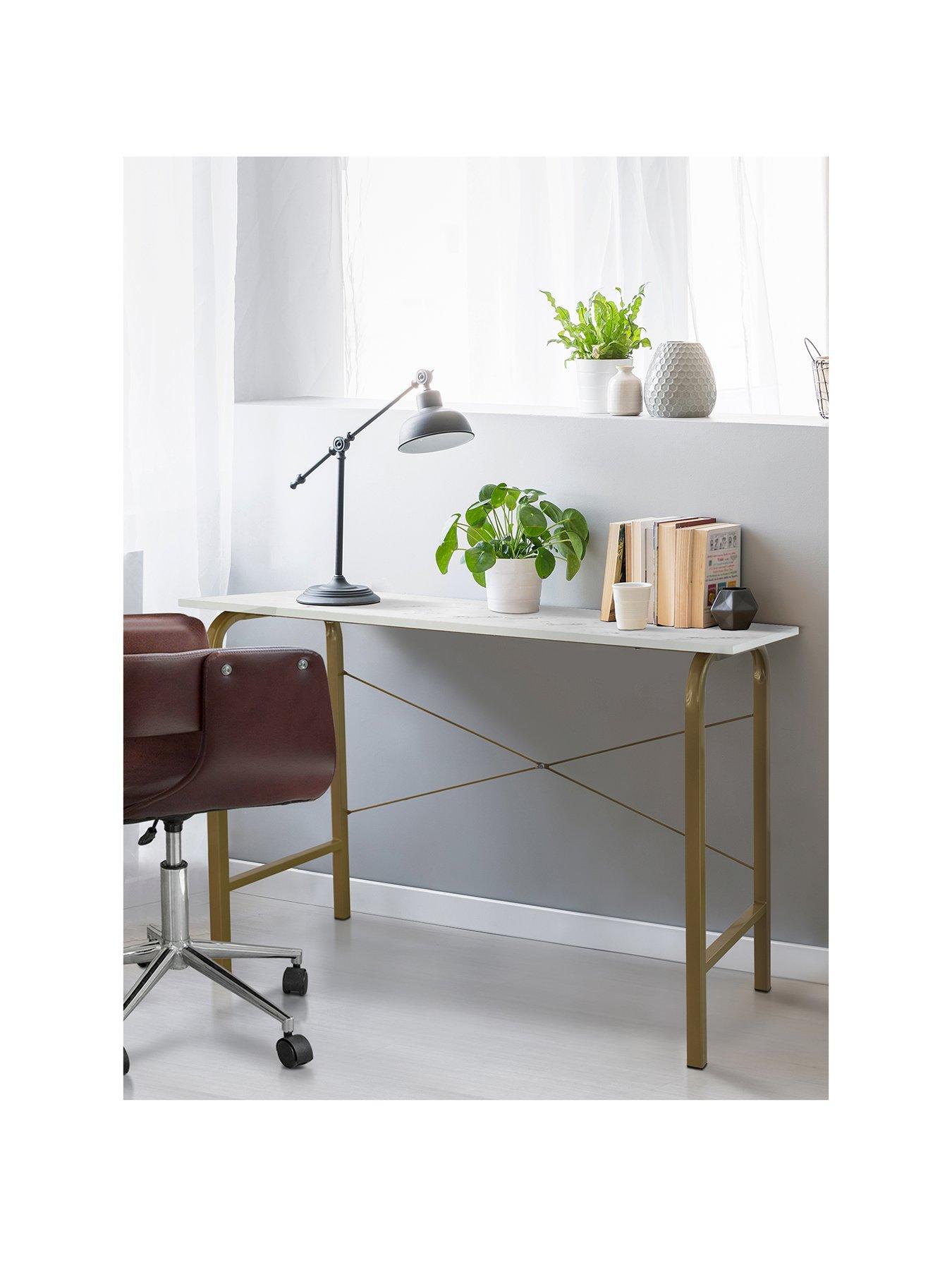 front image of teamson-home-versanora-office-desk