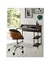  image of teamson-home-versanora-office-desk-w-shelves