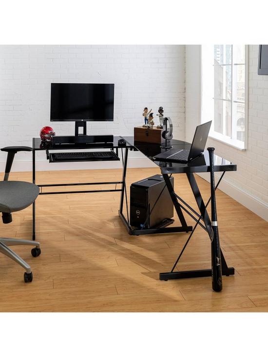 stillFront image of lisburn-designs-wallace-corner-office-desk-black