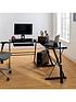  image of lisburn-designs-wallace-corner-office-desk-black