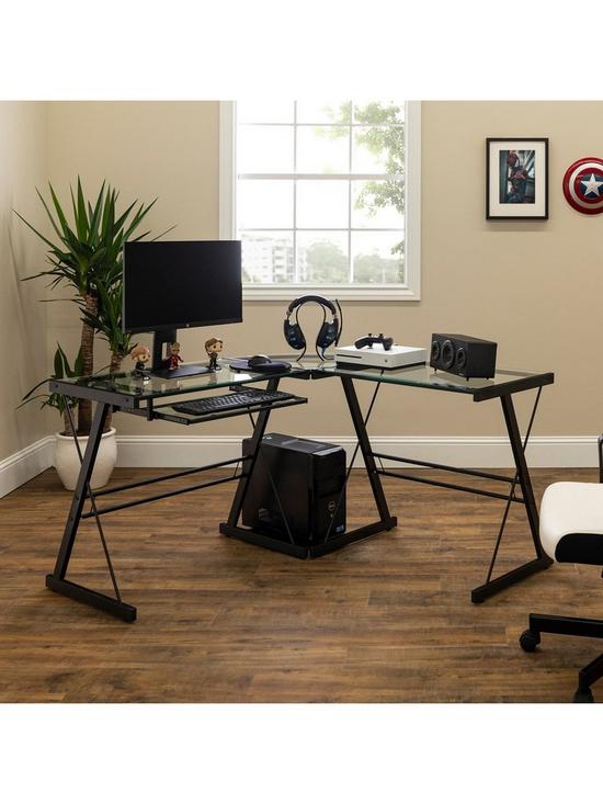 stillFront image of lisburn-designs-wallace-corner-office-desk-black