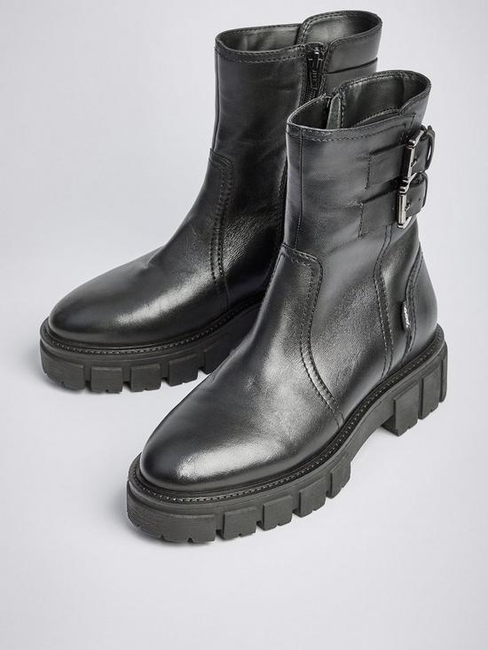 stillFront image of pod-keira-flat-ankle-boots-black