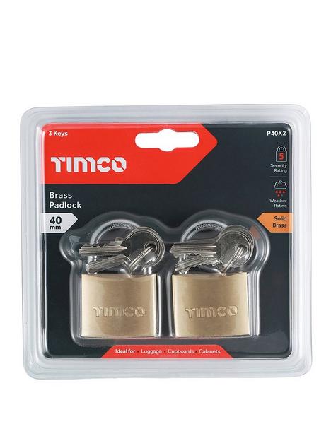 timco-brass-padlock-40mm