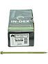  image of timco-timber-screws-hex-flange-head-exterior-green-67-x-150