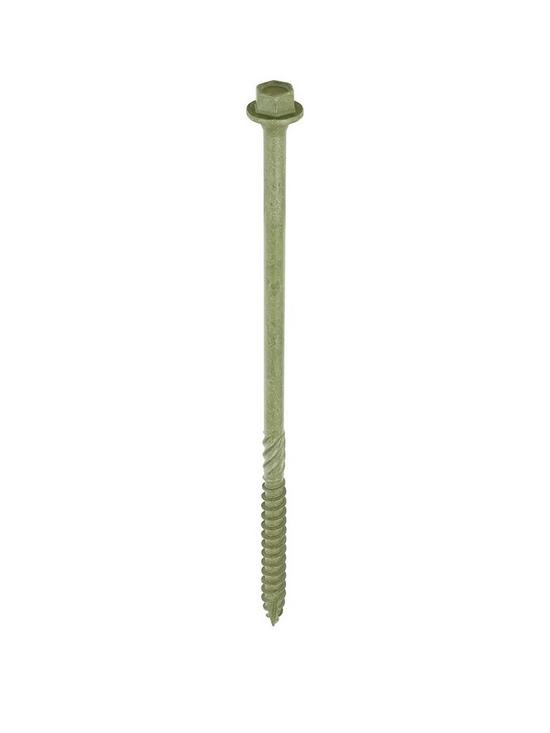 front image of timco-timco-timber-screws-hex-flange-head-exterior-green-67-x-87