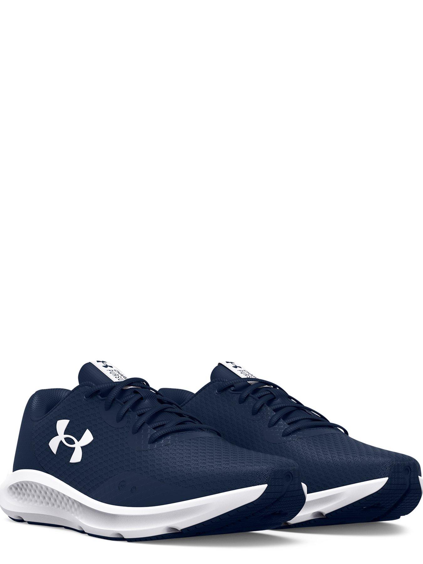 UNDER ARMOUR Running Charged Pursuit 3 - Navy/White