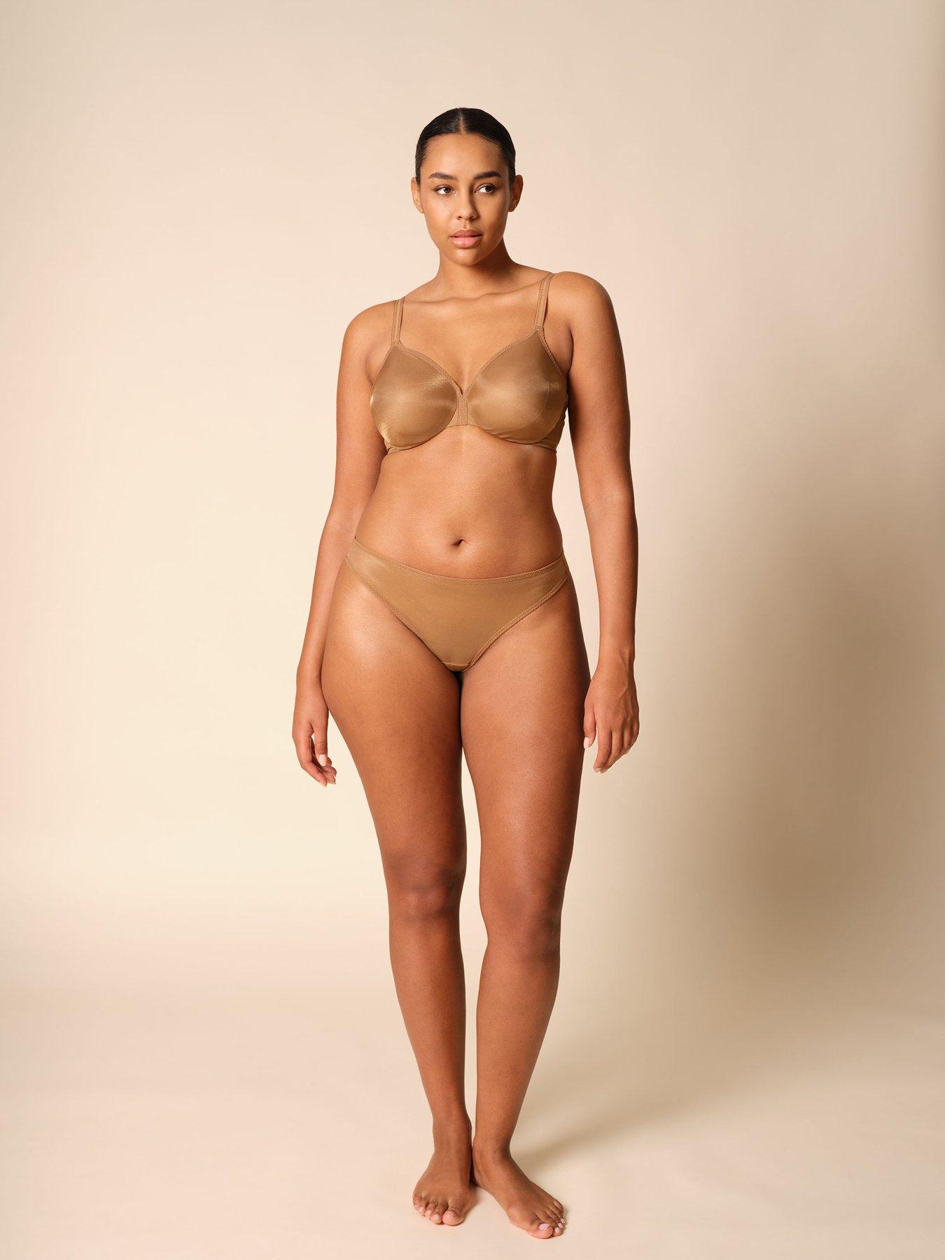 Image 3 of 5 of Gossard Glossies Thong - Bronze