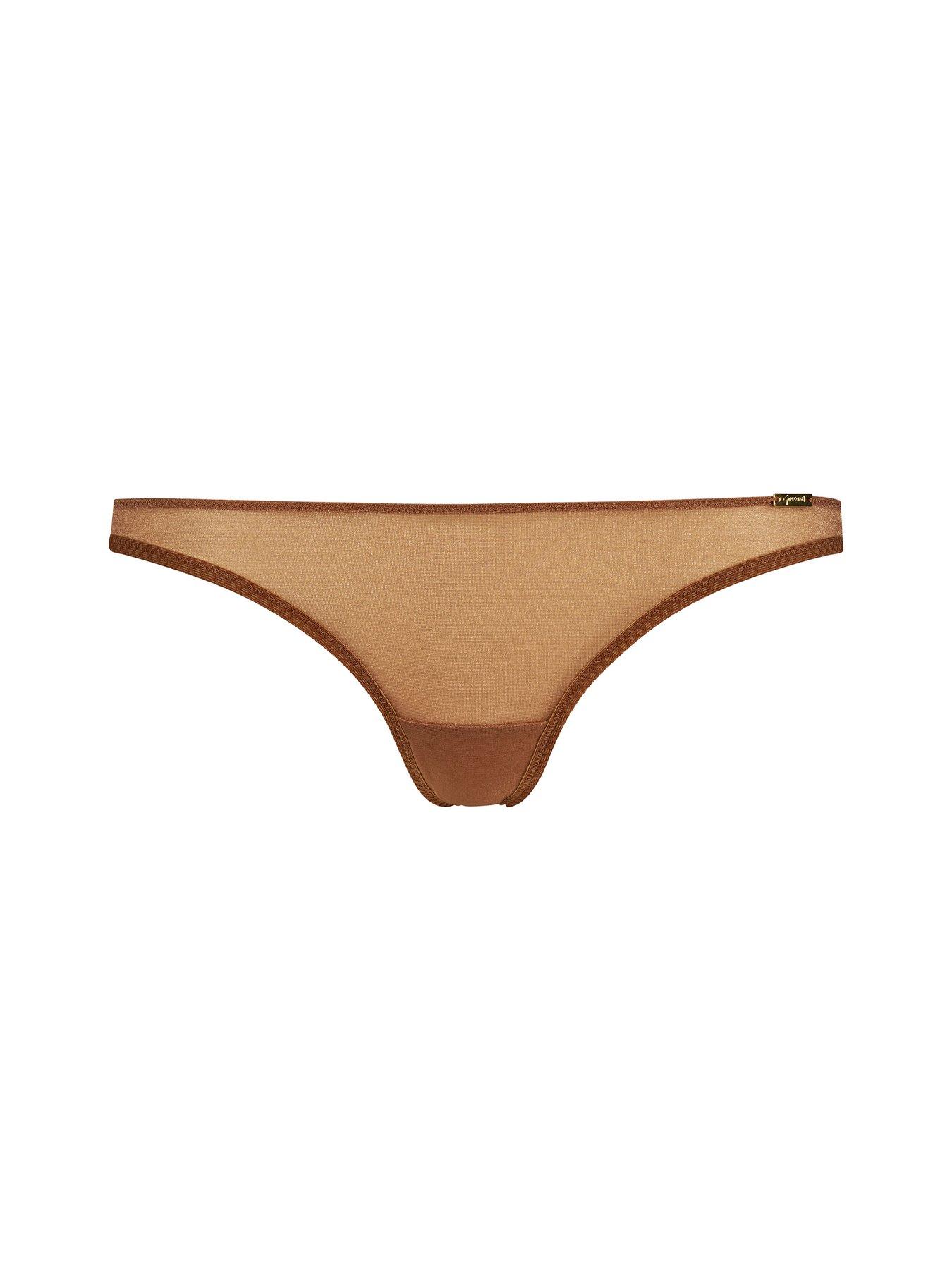 Image 5 of 5 of Gossard Glossies Thong - Bronze