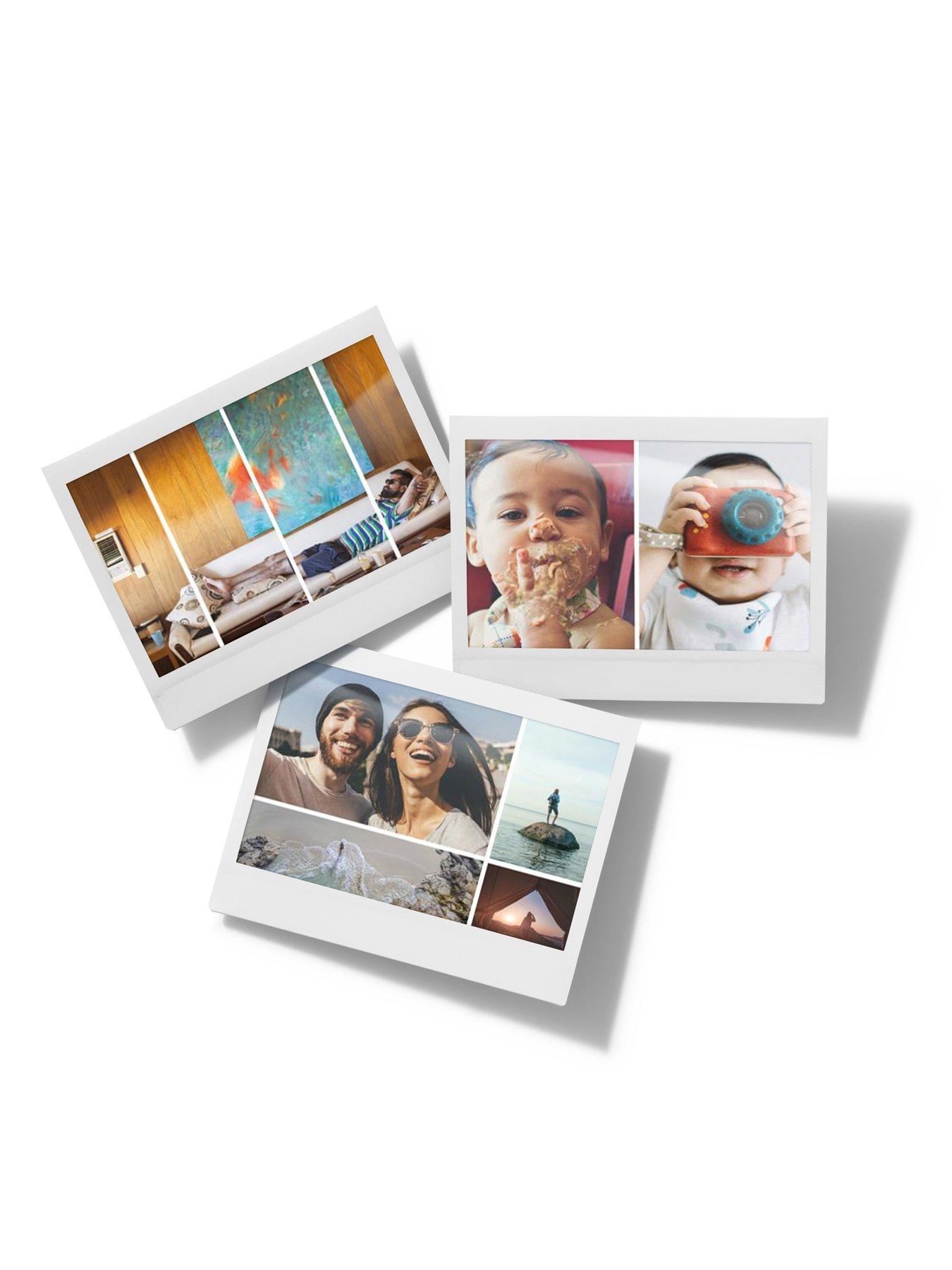  image of fujifilm-instax-link-wide-printer-20-shots-mocha-gray