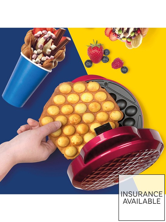 stillFront image of giles-posner-bubble-waffle-maker-machine-with-serving-cones