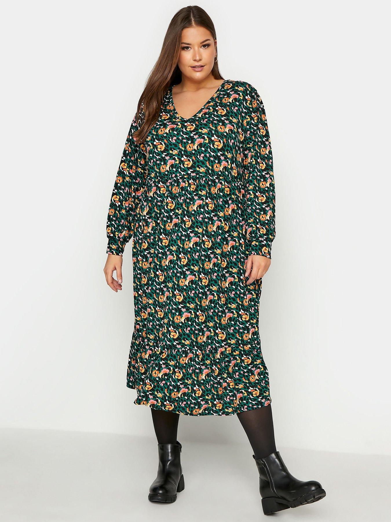 plus size winter dresses cheap