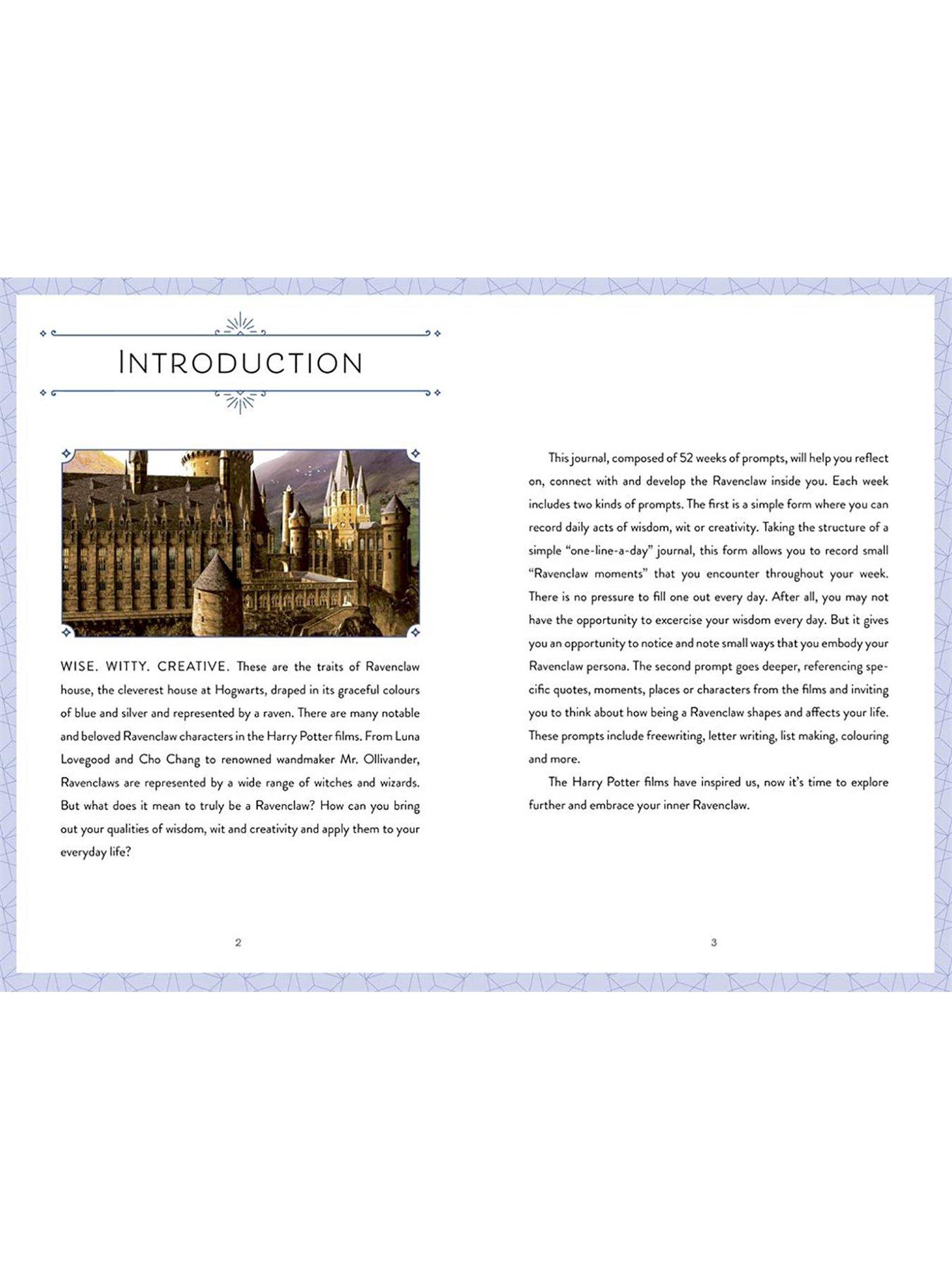  image of harry-potter-guided-journal-ravenclaw