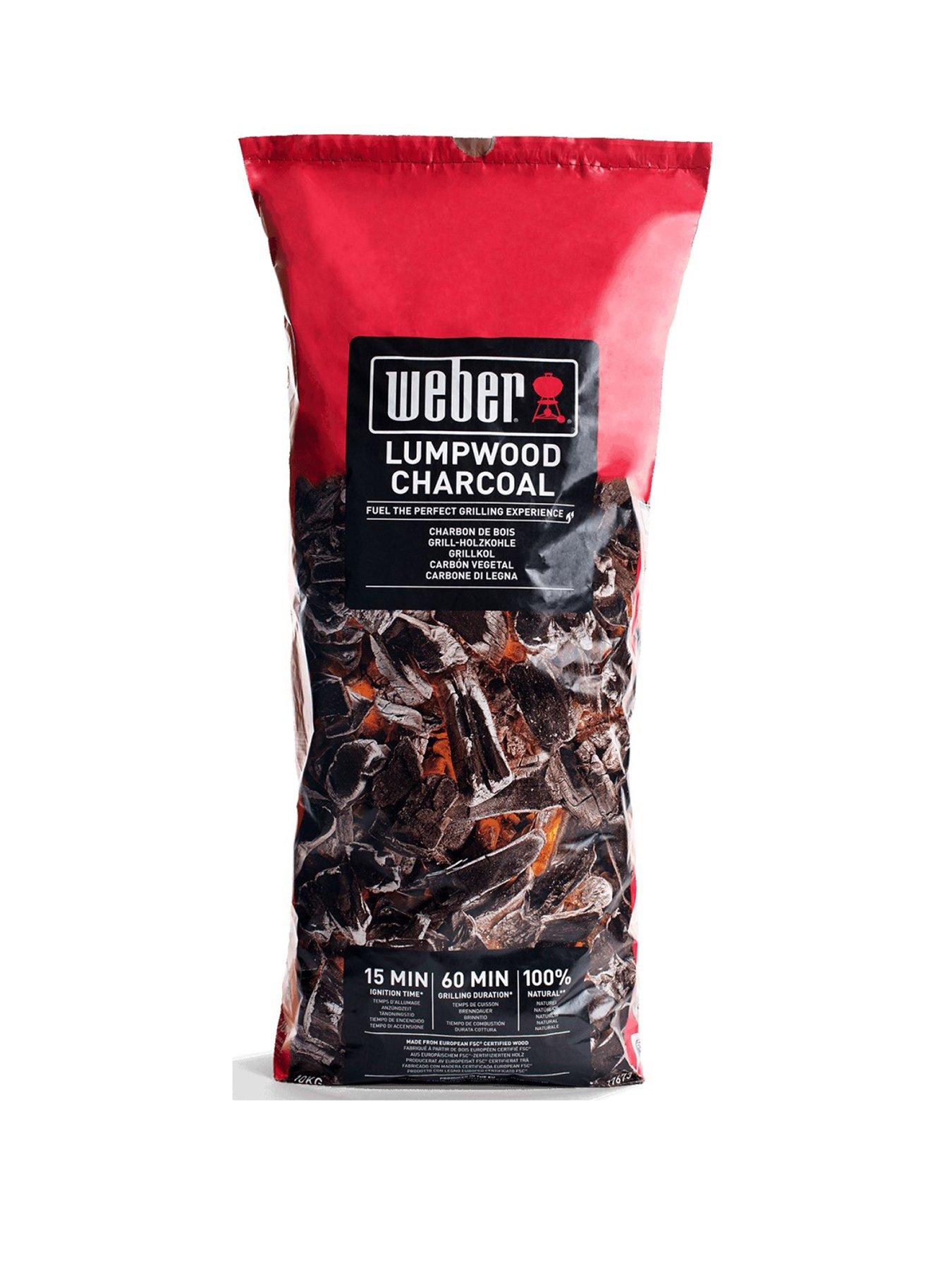 Image 1 of 1 of Weber Lumpwood Charcoal for BBQ 10kg